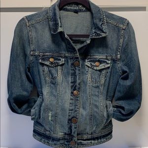 American Eagle Fitted Denim Jacket